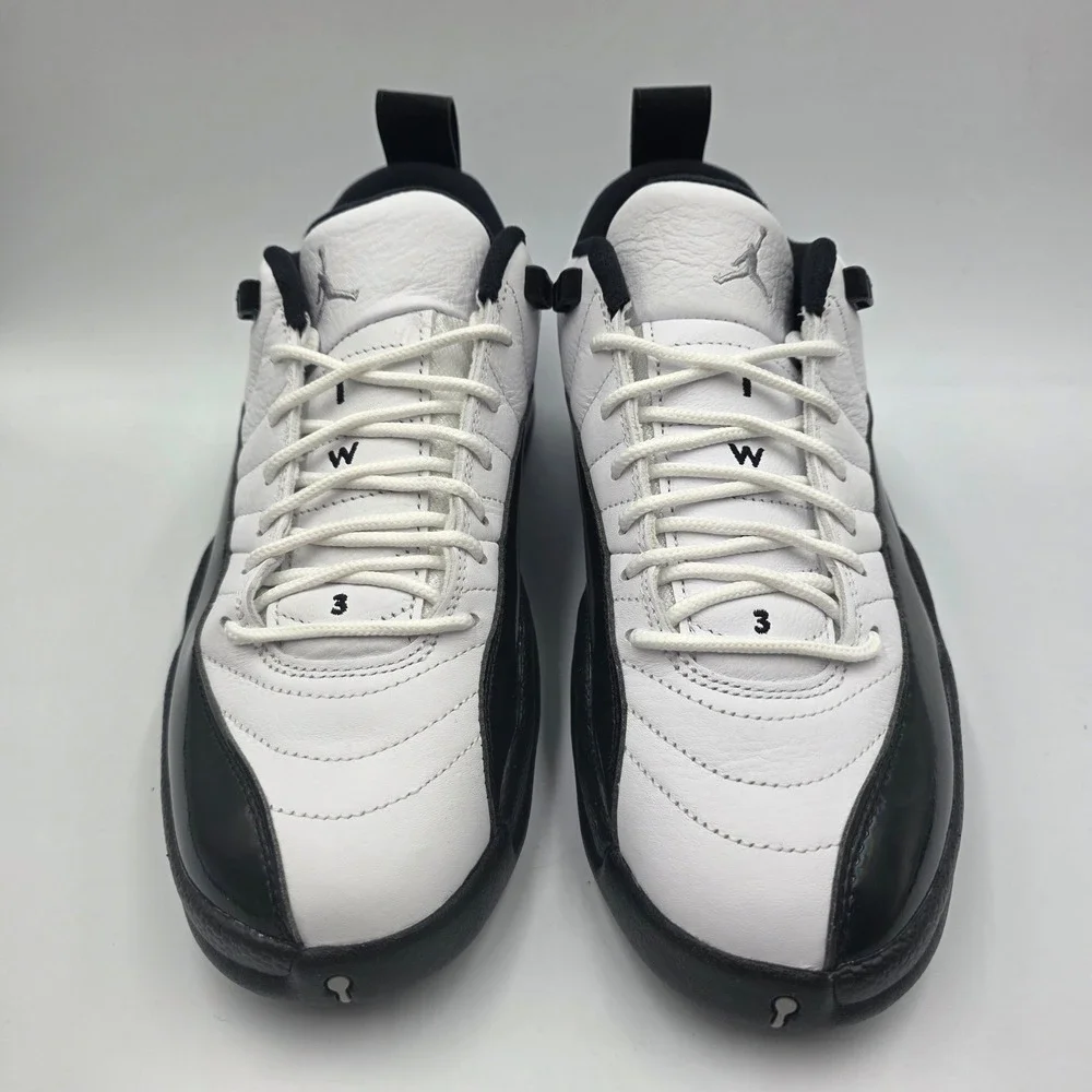 Jordan 12 Retro Low GC 25 Years in China White Black DO8726-100 Mens Size 8